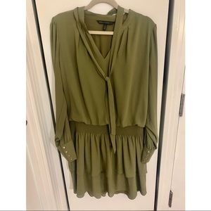 Green Long Sleeve Dress